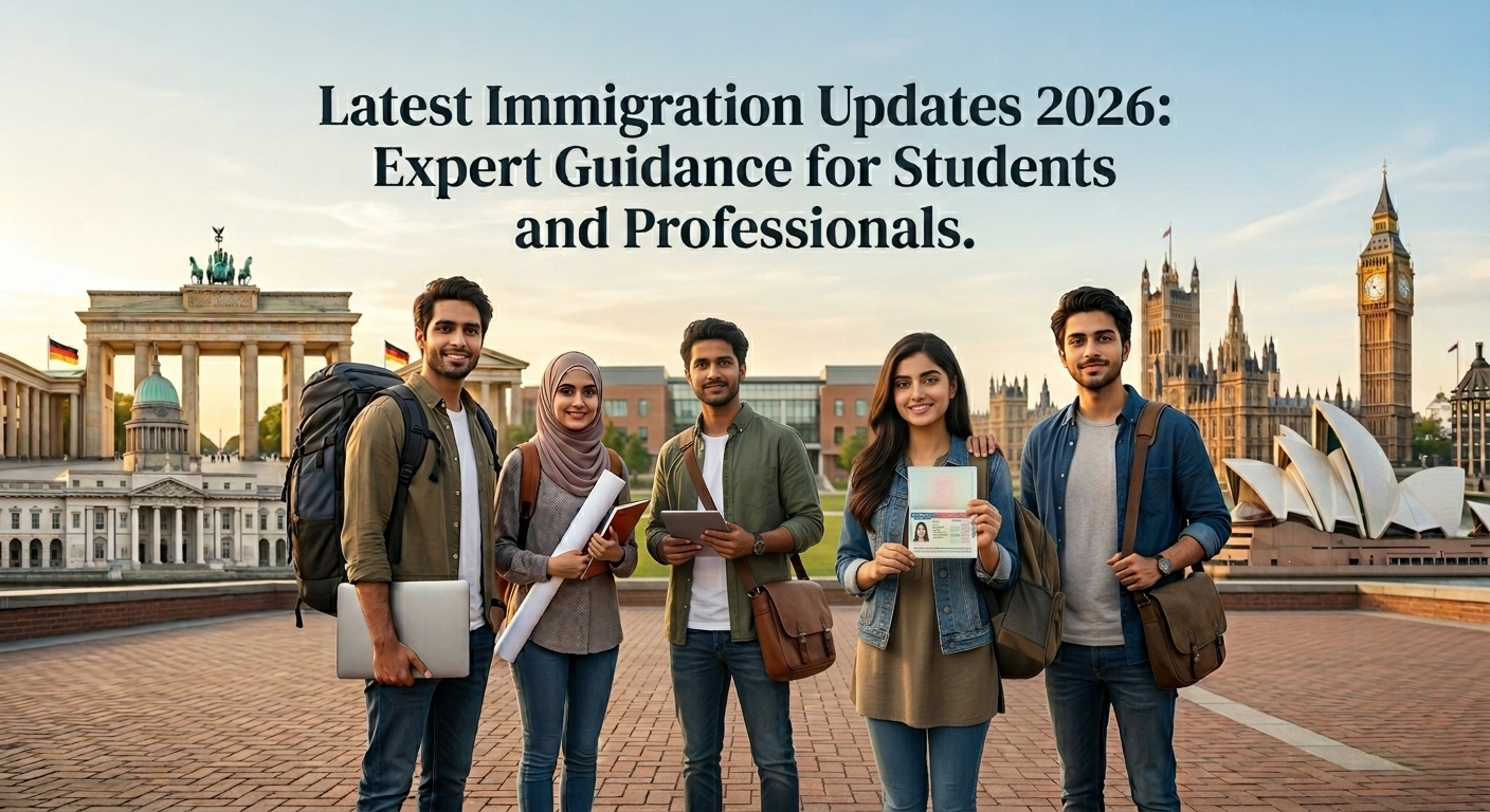 Students and professionals exploring global immigration opportunities with expert visa guidance